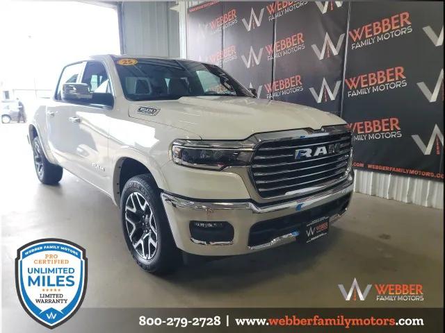 2025 RAM Ram 1500 RAM 1500 LARAMIE CREW CAB 4X4 57 BOX