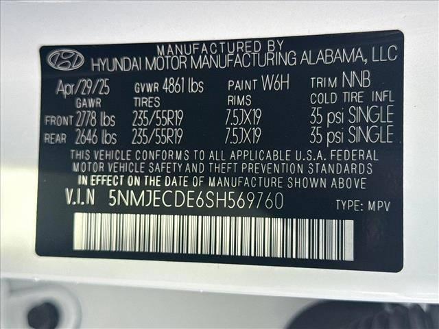 2025 Hyundai Tucson Limited
