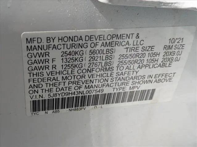 2022 Acura MDX Technology Package