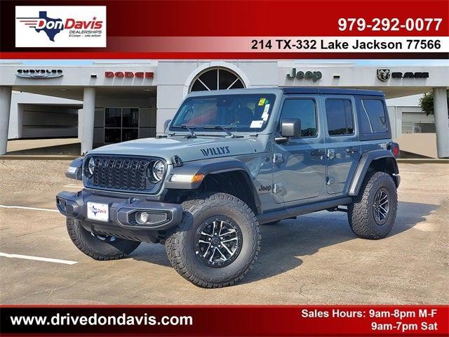 2025 Jeep Wrangler 4-Door Willys 4x4