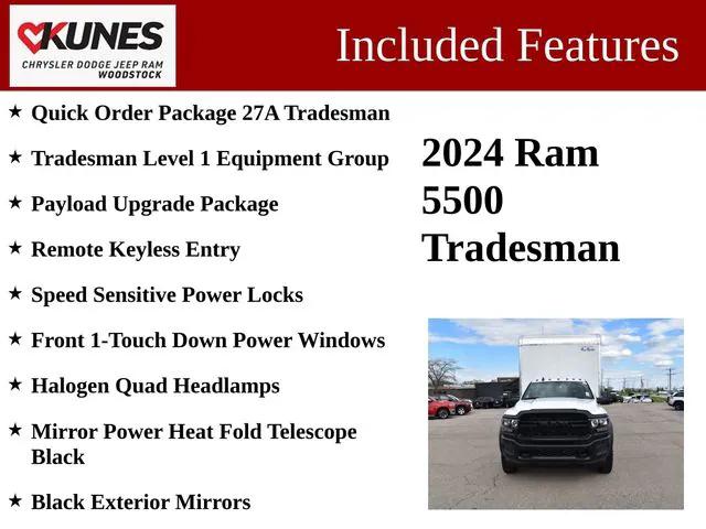 2024 RAM Ram 5500 Chassis Cab RAM 5500 TRADESMAN CHASSIS REGULAR CAB 4X2 120 CA