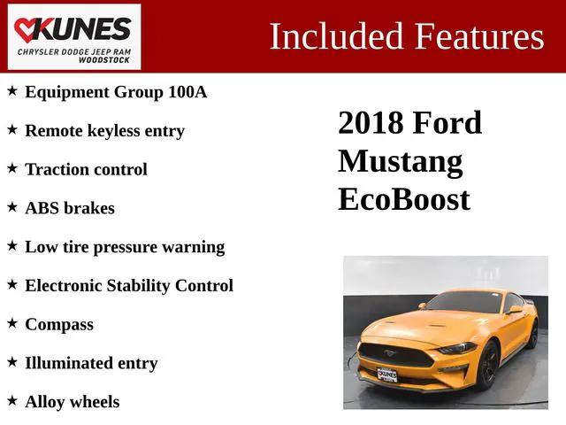 2018 Ford Mustang EcoBoost