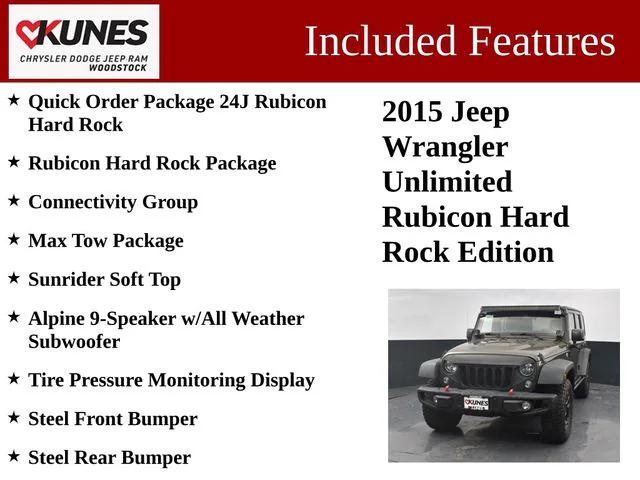 2015 Jeep Wrangler Unlimited Rubicon Hard Rock