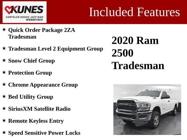 2020 RAM 2500 Tradesman Regular Cab 4X4 8 Box