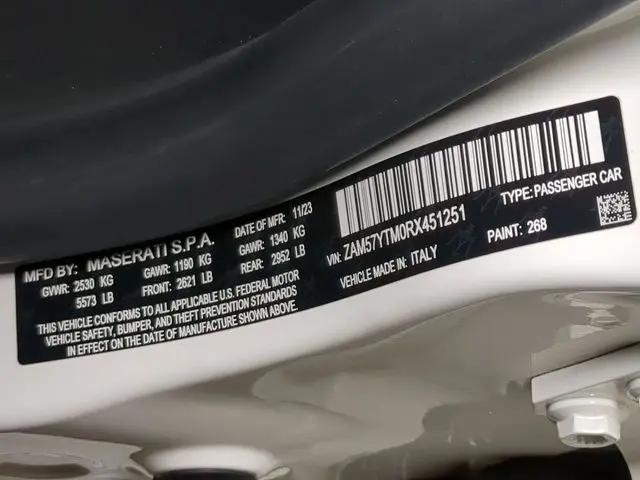 2024 Maserati Ghibli Modena Ultima Q4