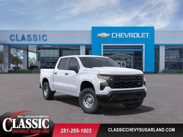 2025 Chevrolet Silverado 1500 4WD Crew Cab Short Bed WT for sale in Sugar Land, TX