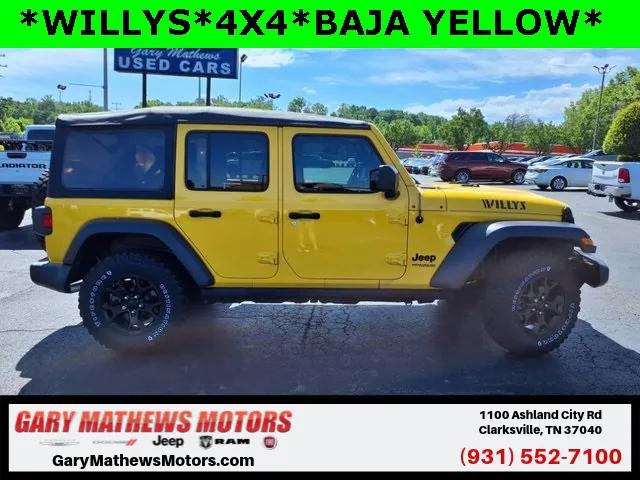2021 Jeep Wrangler Unlimited Willys Sport 4x4
