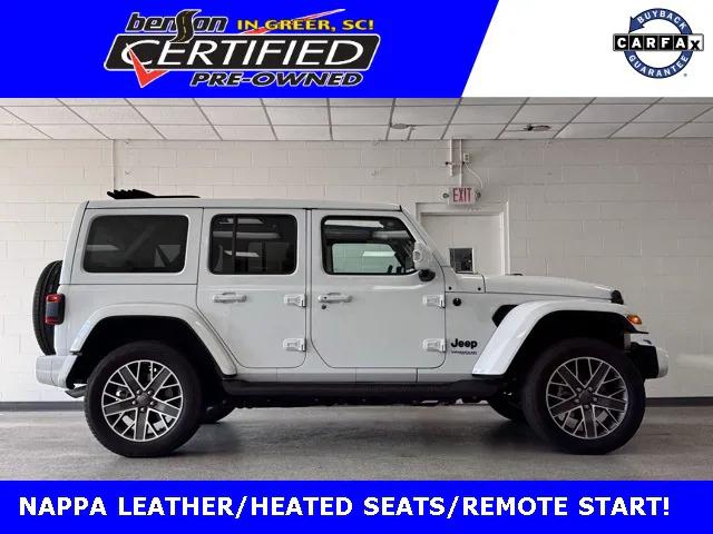 2022 Jeep Wrangler 4xe Unlimited High Altitude 4x4
