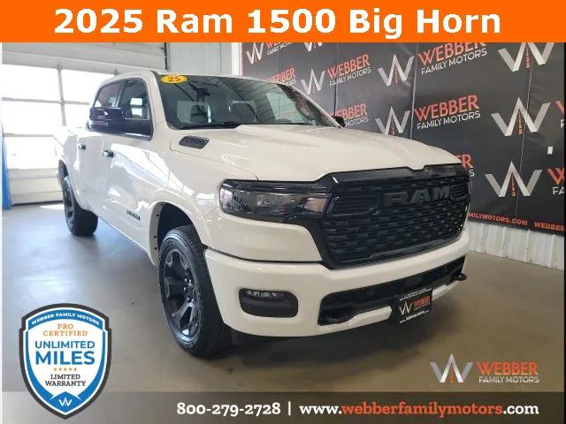 2025 RAM Ram 1500 RAM 1500 BIG HORN CREW CAB 4X4 57 BOX