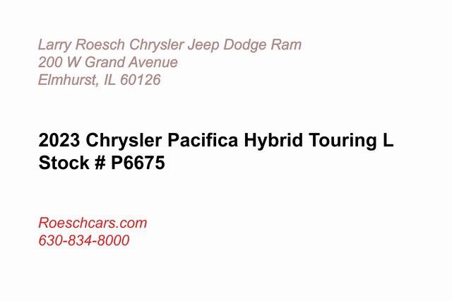 2023 Chrysler Pacifica Hybrid Touring L