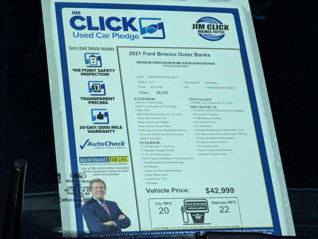 Used 2021 Ford Bronco For Sale in Tucson, AZ