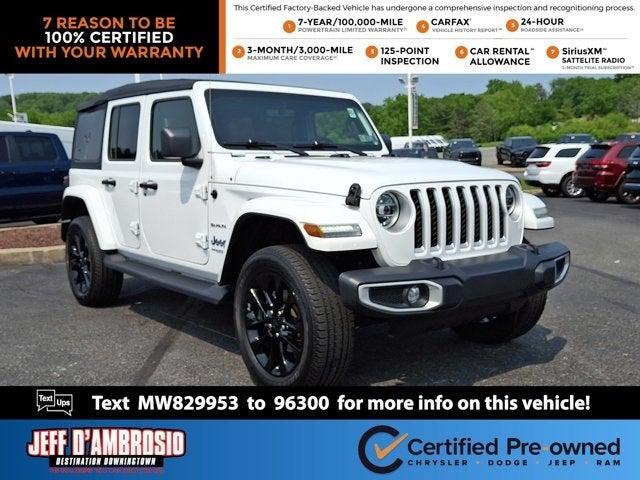 2021 Jeep Wrangler 4xe Unlimited Sahara 4x4