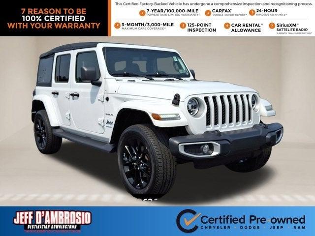 2021 Jeep Wrangler 4xe Unlimited Sahara 4x4