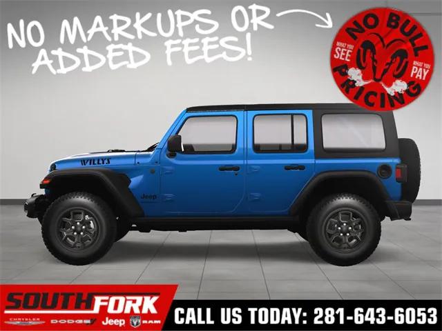 2025 Jeep Wrangler WRANGLER 4-DOOR WILLYS