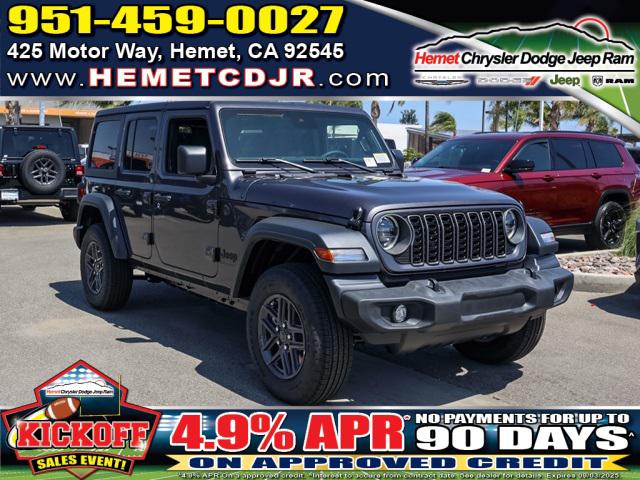 2025 Jeep Wrangler WRANGLER 4-DOOR SPORT S