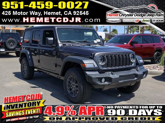 2025 Jeep Wrangler WRANGLER 4-DOOR SPORT S
