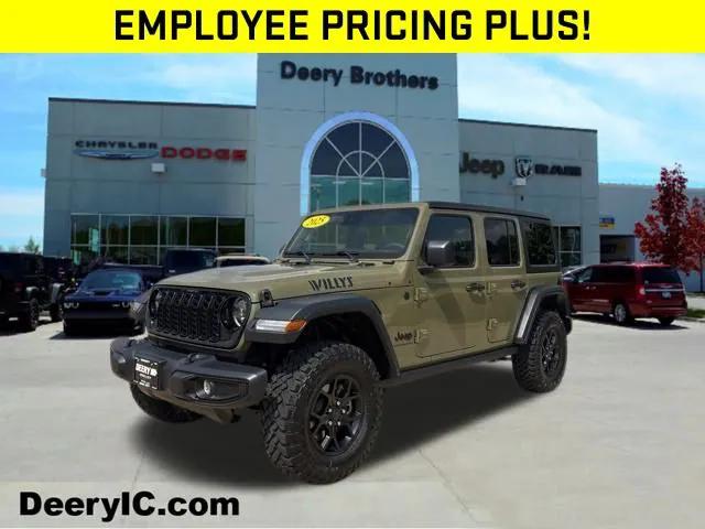 2025 Jeep Wrangler WRANGLER 4-DOOR WILLYS
