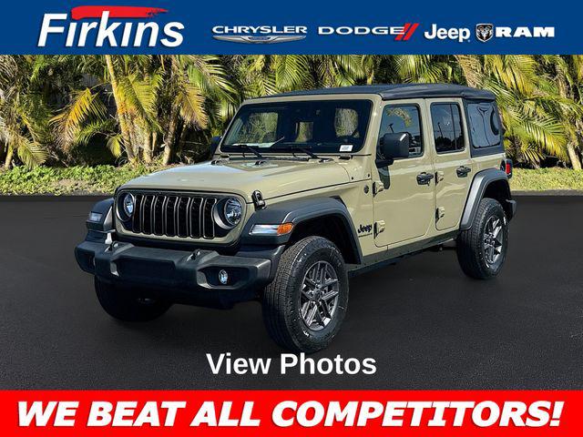 2025 Jeep Wrangler WRANGLER 4-DOOR SPORT S