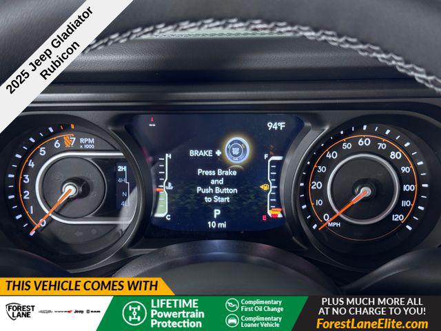 2025 Jeep Gladiator GLADIATOR RUBICON 4X4