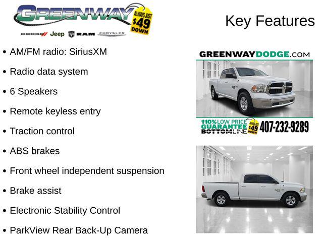 2019 RAM 1500 Classic SLT Crew Cab 4x2 64 Box