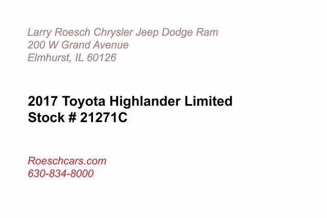 2017 Toyota Highlander Limited