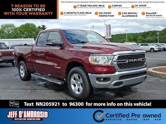 2022 RAM 1500 Big Horn Quad Cab 4x4 64 Box