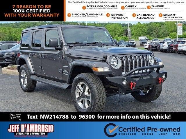 2022 Jeep Wrangler Unlimited Sahara 4x4