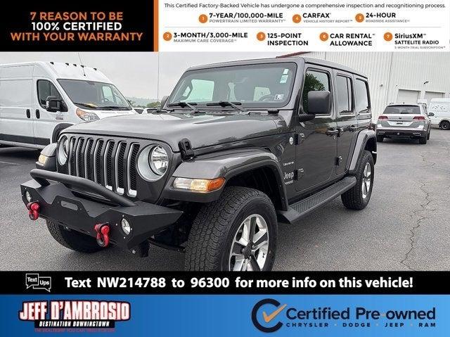 2022 Jeep Wrangler Unlimited Sahara 4x4