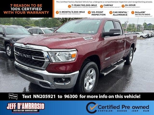 2022 RAM 1500 Big Horn Quad Cab 4x4 64 Box