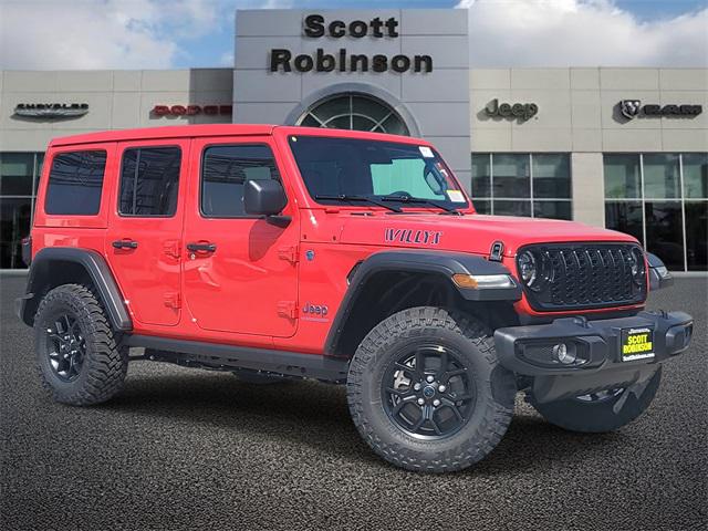 2025 Jeep Wrangler 4xe WRANGLER 4-DOOR WILLYS 4xe