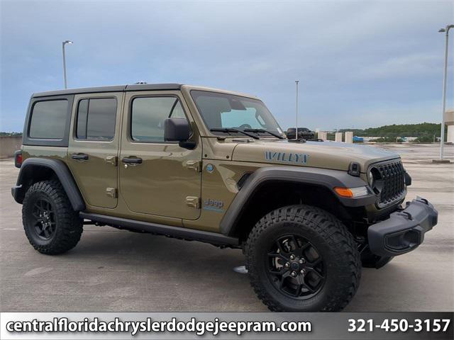 2025 Jeep Wrangler 4xe WRANGLER 4-DOOR WILLYS 4xe