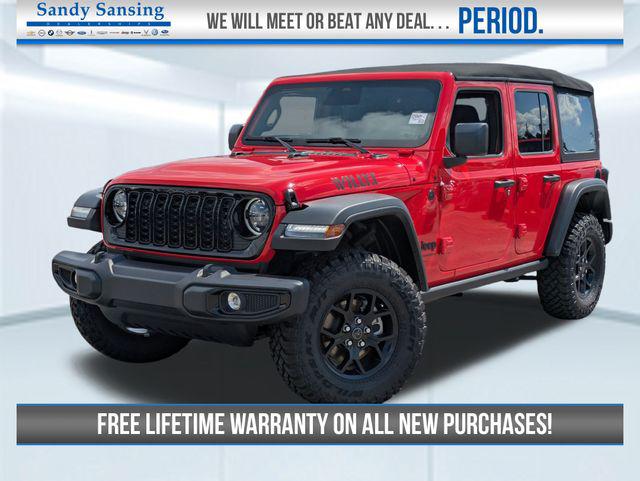 2025 Jeep Wrangler WRANGLER 4-DOOR WILLYS 2025 Jeep Wrangler WRANGLER 4-DOOR WILLYS