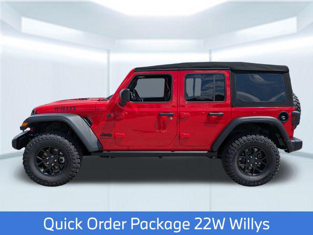 2025 Jeep Wrangler WRANGLER 4-DOOR WILLYS 2025 Jeep Wrangler WRANGLER 4-DOOR WILLYS