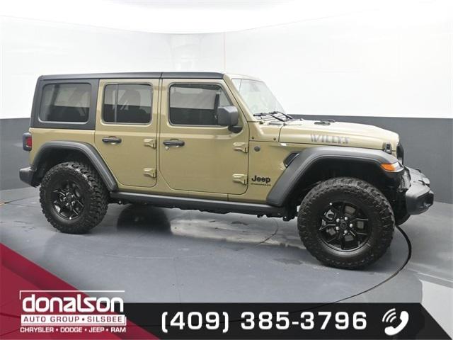 2025 Jeep Wrangler WRANGLER 4-DOOR WILLYS 2025 Jeep Wrangler WRANGLER 4-DOOR WILLYS