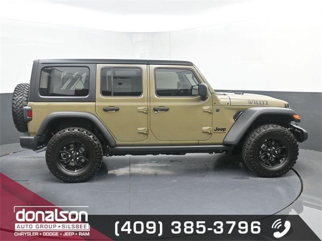 2025 Jeep Wrangler WRANGLER 4-DOOR WILLYS 2025 Jeep Wrangler WRANGLER 4-DOOR WILLYS