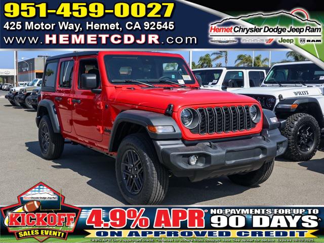 2025 Jeep Wrangler WRANGLER 4-DOOR SPORT S