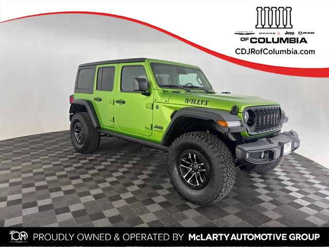 2025 Jeep Wrangler WRANGLER 4-DOOR WILLYS 2025 Jeep Wrangler WRANGLER 4-DOOR WILLYS
