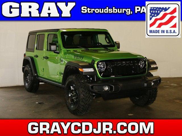2025 Jeep Wrangler WRANGLER 4-DOOR WILLYS 2025 Jeep Wrangler WRANGLER 4-DOOR WILLYS