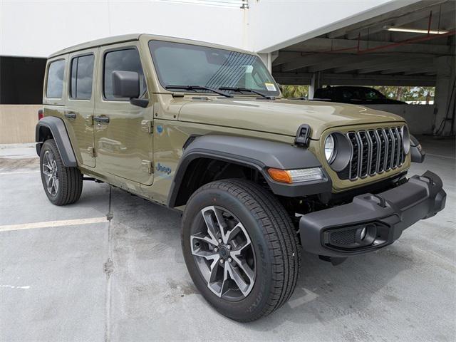 2025 Jeep Wrangler 4xe WRANGLER 4-DOOR SPORT S 4xe