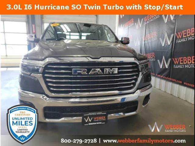 2025 RAM Ram 1500 RAM 1500 LARAMIE CREW CAB 4X4 64 BOX