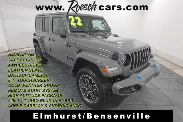 2022 Jeep Wrangler 4xe Unlimited High Altitude 4x4