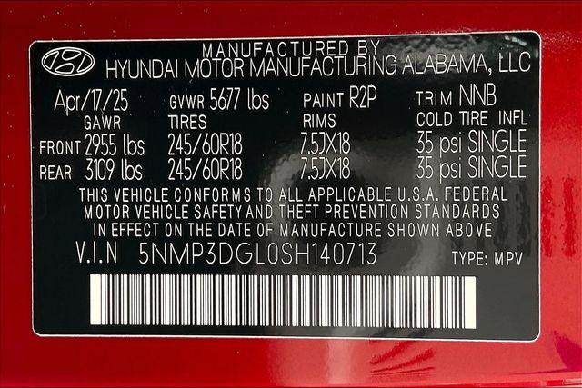 New 2025 Hyundai Santa Fe For Sale in Olive Branch, MS