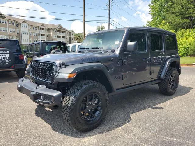 2025 Jeep Wrangler WRANGLER 4-DOOR WILLYS 2025 Jeep Wrangler WRANGLER 4-DOOR WILLYS