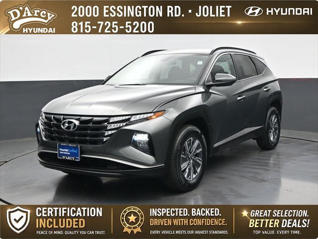 2022 Hyundai Tucson Hybrid Blue for sale in JOLIET, IL