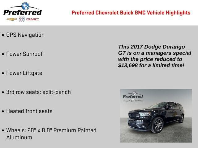 2017 Dodge Durango GT AWD