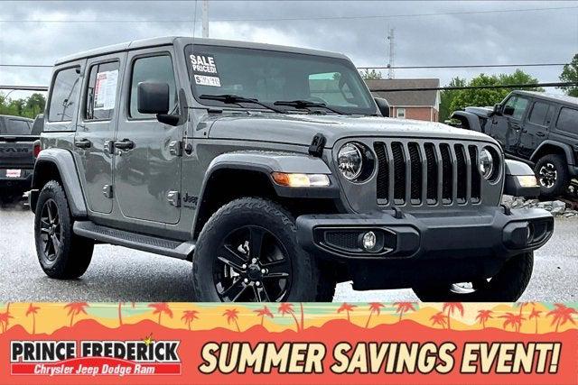 2022 Jeep Wrangler Unlimited Sahara Altitude 4x4