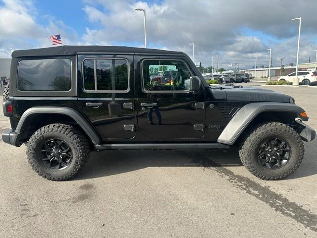 2024 Jeep Wrangler 4-Door Willys 4x4 2024 Jeep Wrangler 4-Door Willys 4x4