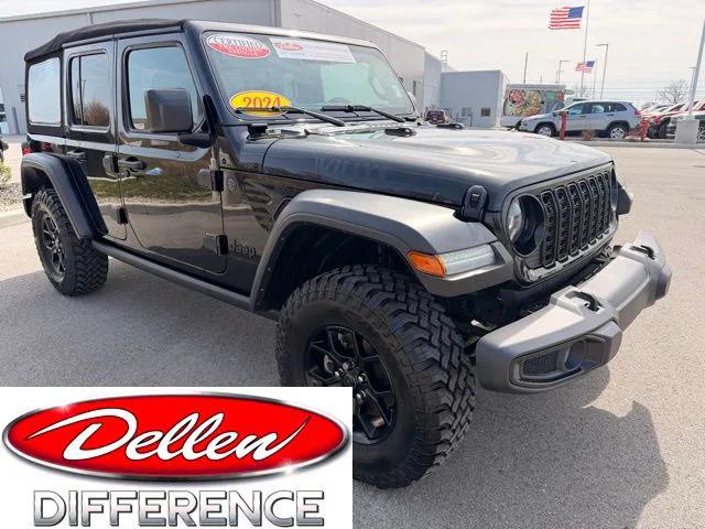 2024 Jeep Wrangler Willys for sale in Greenfield, IN