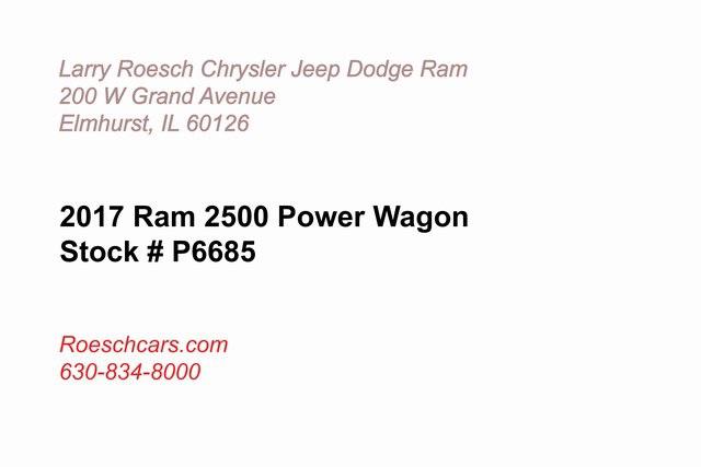 2017 RAM 2500 Power Wagon Crew Cab 4x4 64 Box