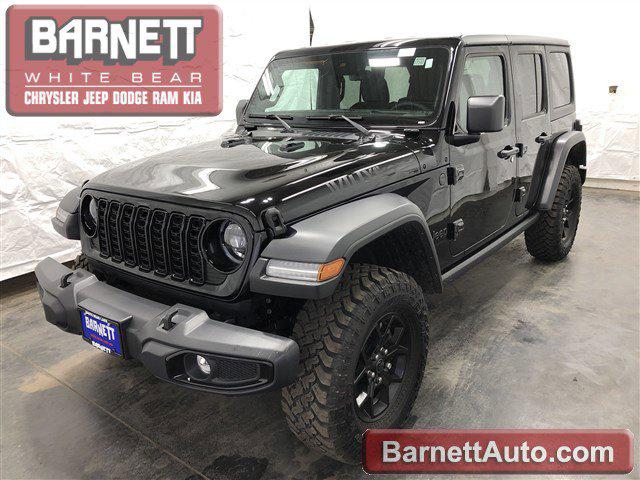 2024 Jeep Wrangler 4-Door Willys 4x4 2024 Jeep Wrangler 4-Door Willys 4x4
